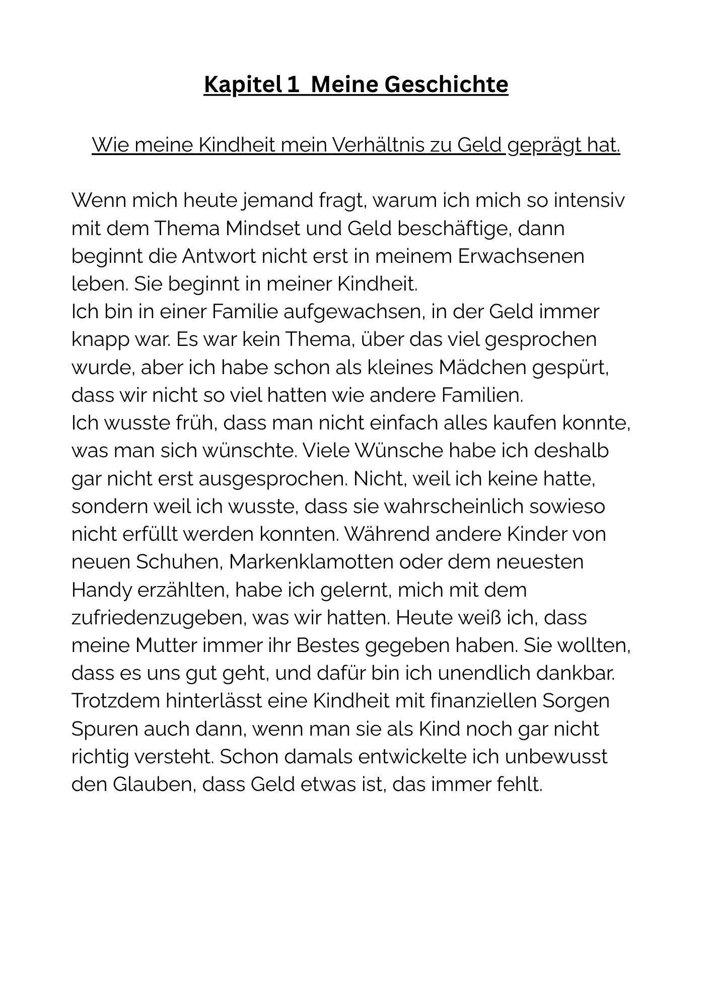 Mein Weg zu einem positiven Money Mindset – Wie ein positives Mindset mein Leben verändert hat