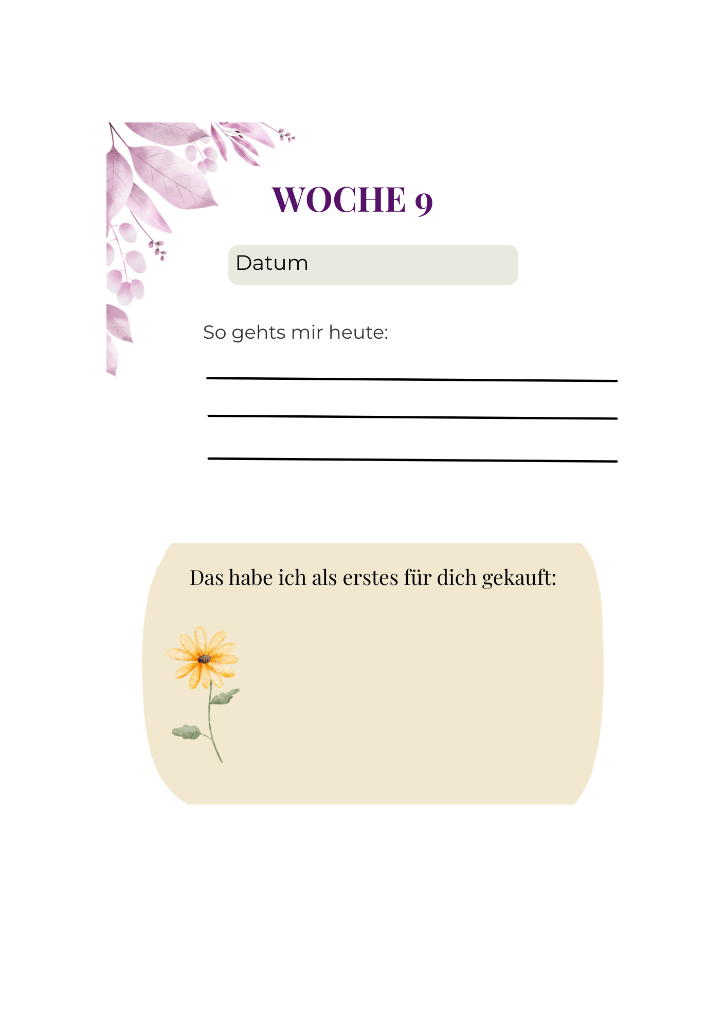 Mein Schwangerschaftsplaner