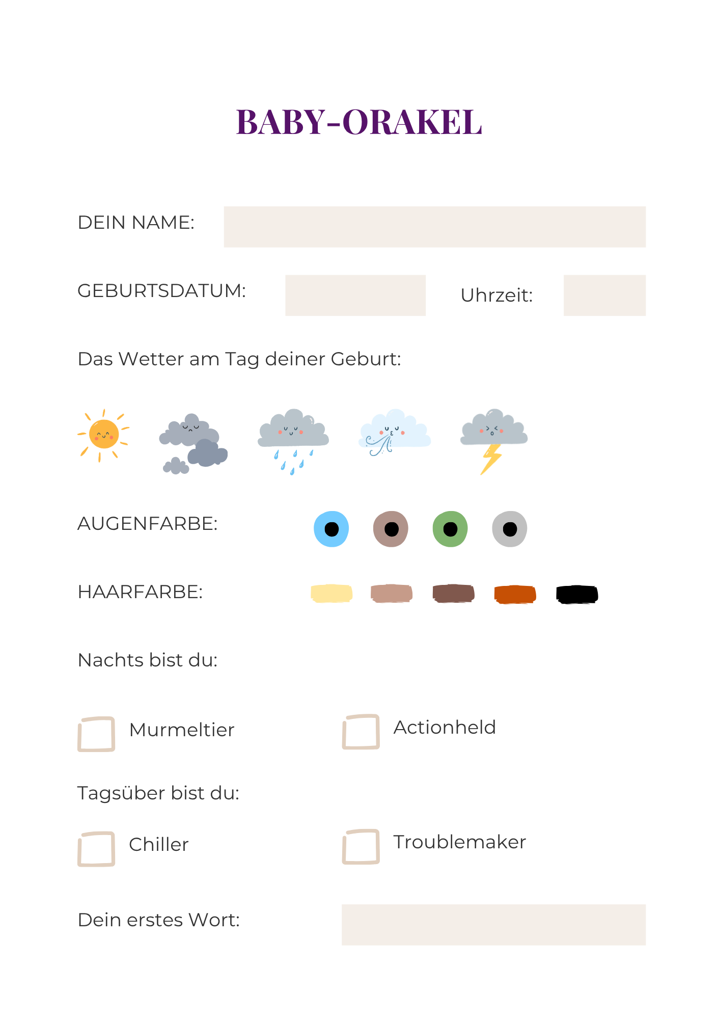Mein Schwangerschaftsplaner
